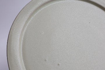 塚本友太　２４ｃｍリム皿　緑の画像