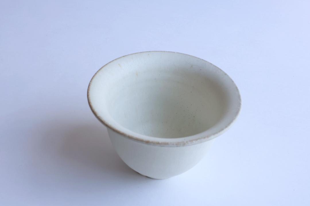 塚本友太　蓋碗　白の画像
