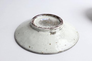 坪井俊憲　粉引五寸皿の画像