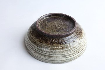 坪井俊憲　刷毛目粉引なます皿の画像