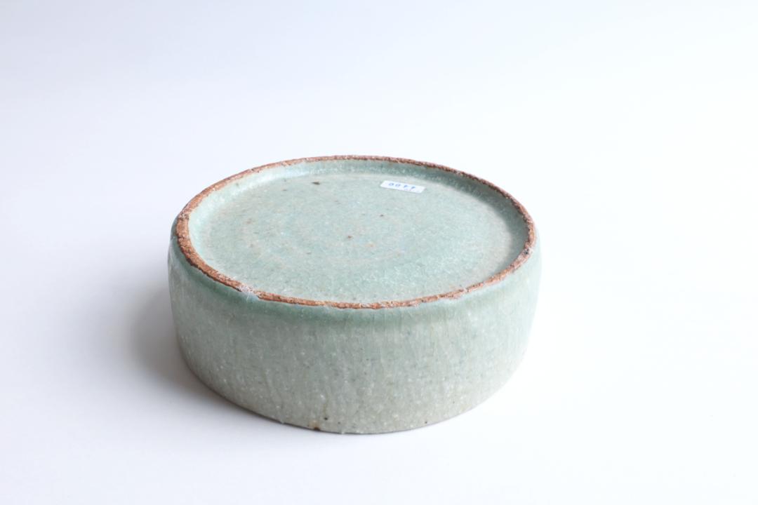坪井俊憲　灰釉平鉢の画像