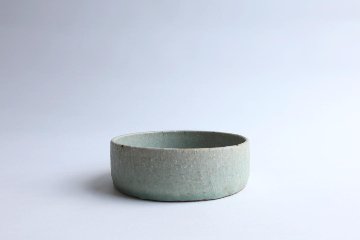 坪井俊憲　灰釉平鉢の画像