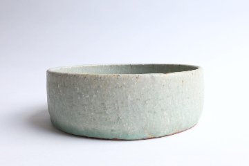 坪井俊憲　灰釉平鉢の画像
