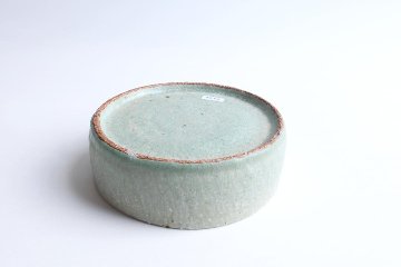 坪井俊憲　灰釉平鉢の画像