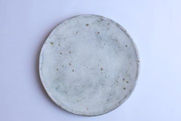坪井俊憲　刷毛目台皿の画像