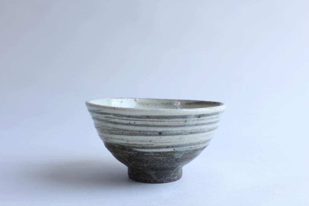 坪井俊憲　刷毛目飯碗の画像