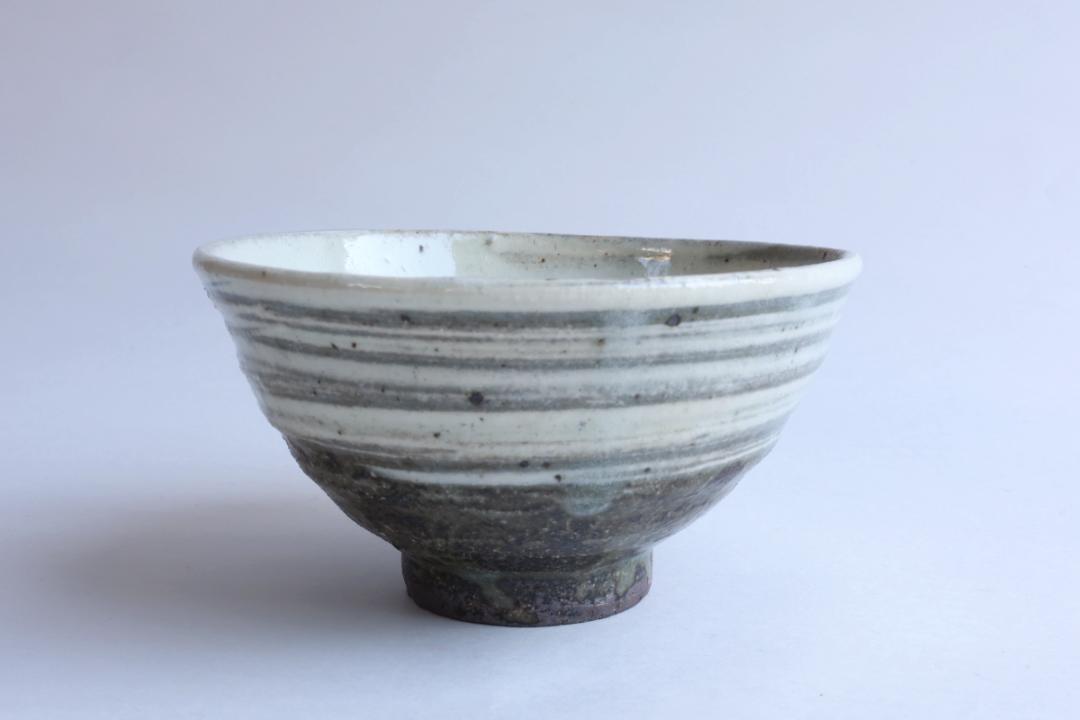 坪井俊憲　刷毛目飯碗の画像