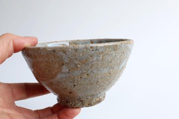 坪井俊憲　灰釉飯碗の画像