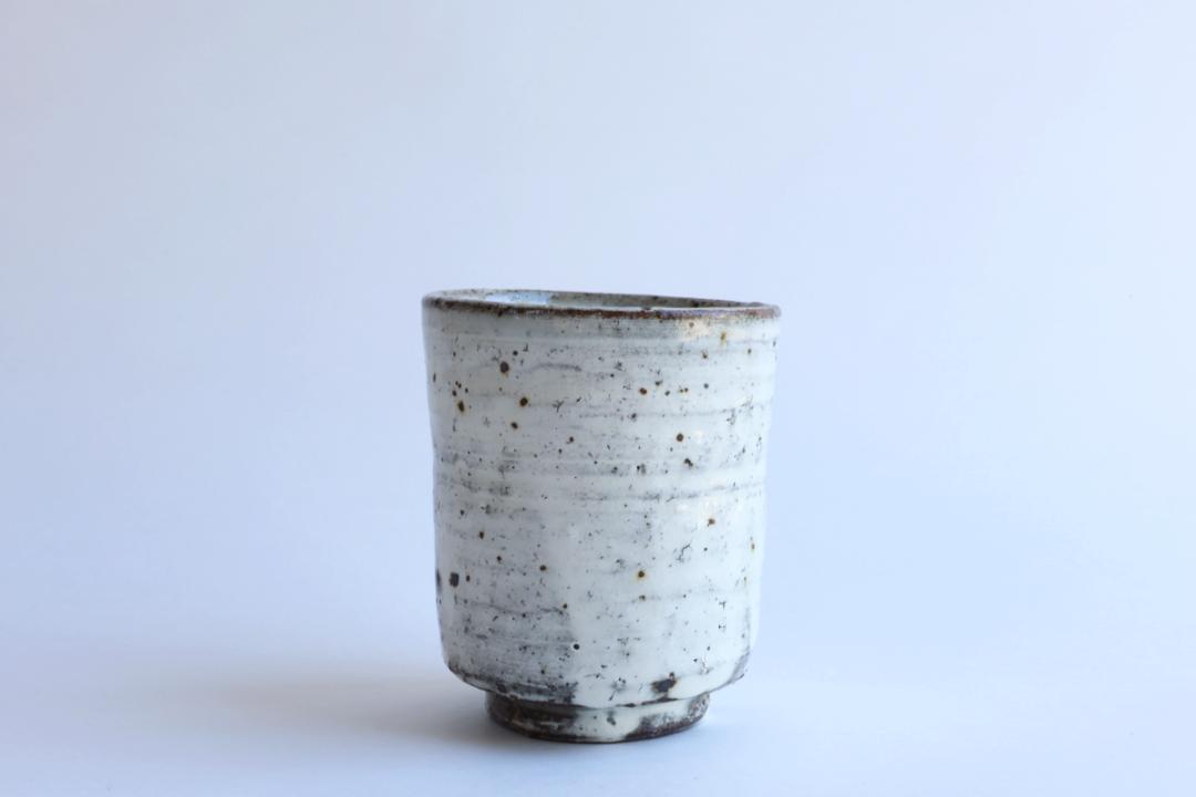 坪井俊憲　粉引湯呑の画像