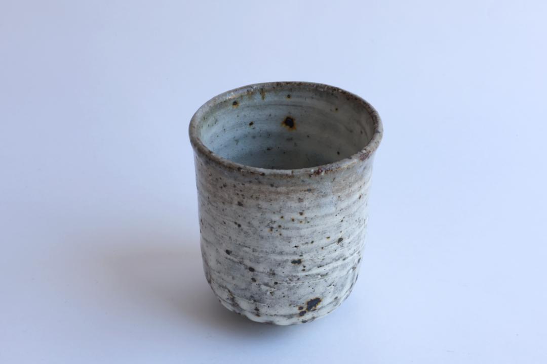 坪井俊憲　粉引湯呑の画像