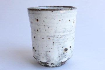 坪井俊憲　粉引湯呑の画像