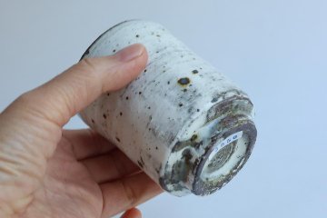 坪井俊憲　粉引湯呑の画像