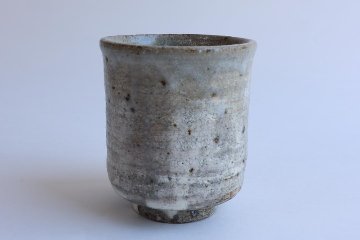 坪井俊憲　粉引湯呑の画像