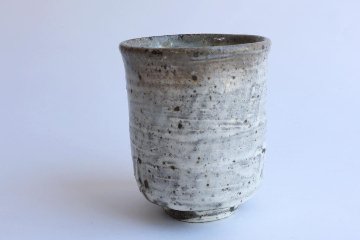 坪井俊憲　粉引湯呑の画像