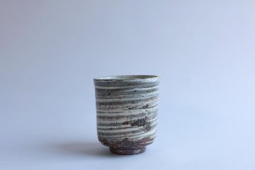 坪井俊憲　刷毛目湯呑の画像