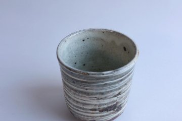 坪井俊憲　刷毛目湯呑の画像