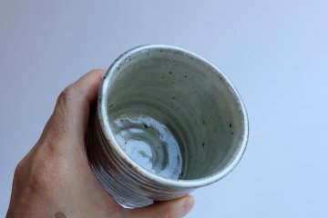 坪井俊憲　刷毛目湯呑の画像
