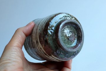 坪井俊憲　刷毛目湯呑の画像