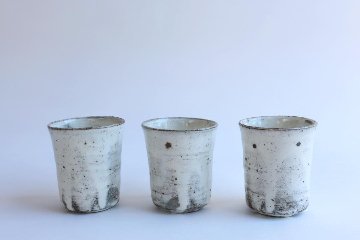 坪井俊憲　粉引小湯呑の画像