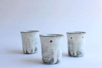 坪井俊憲　粉引小湯呑の画像