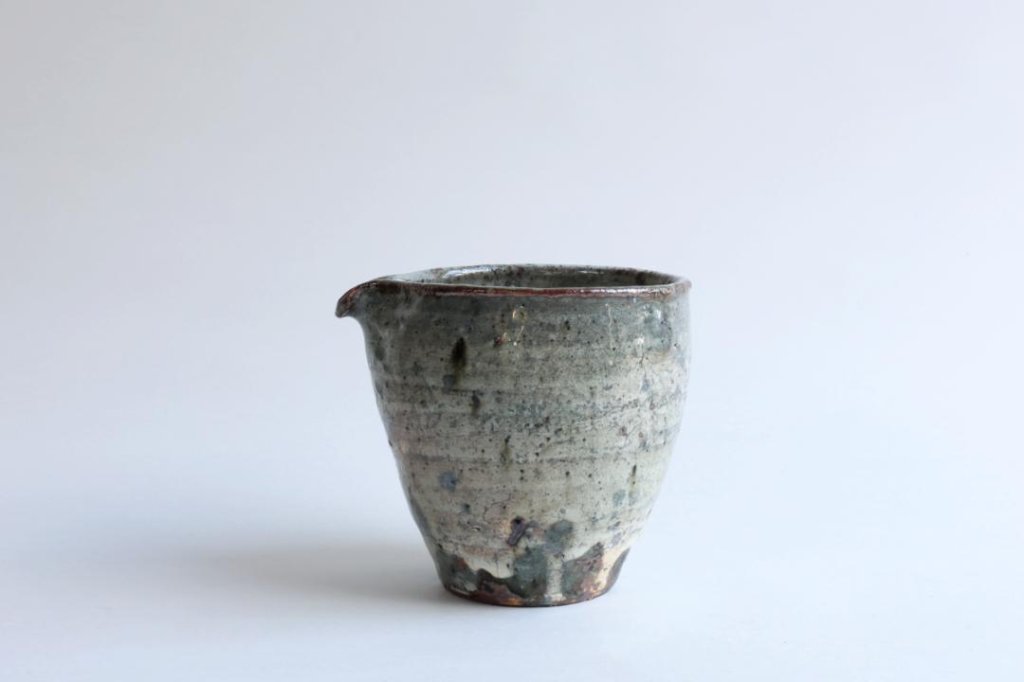 坪井俊憲　粉引片口の画像