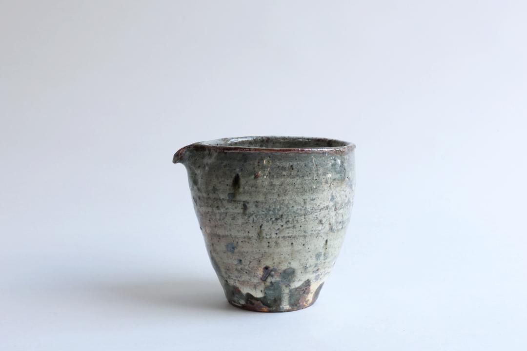 坪井俊憲　粉引片口の画像