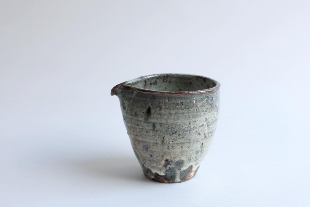 坪井俊憲　粉引片口の画像