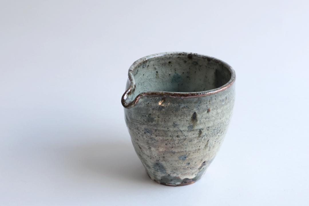 坪井俊憲　粉引片口の画像