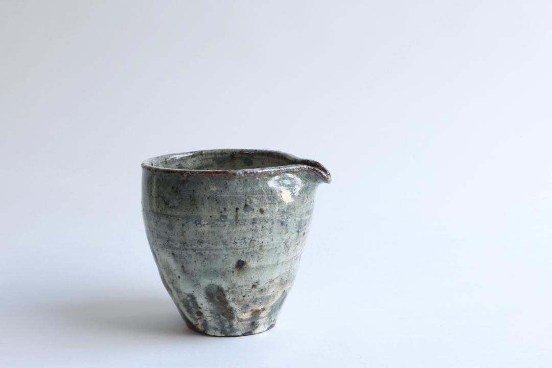 坪井俊憲　粉引片口の画像