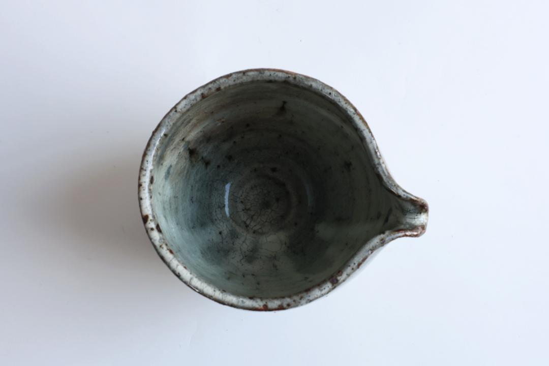 坪井俊憲　粉引片口の画像