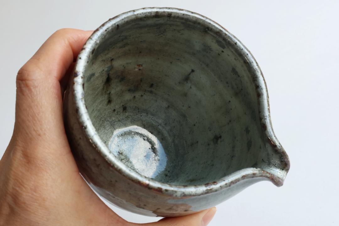 坪井俊憲　粉引片口の画像
