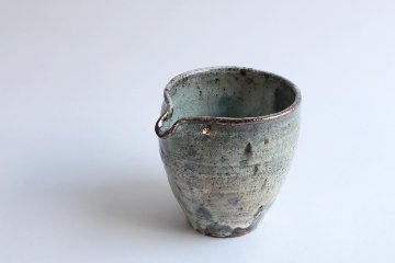 坪井俊憲　粉引片口の画像