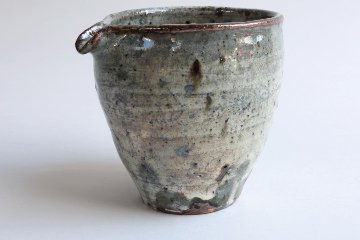 坪井俊憲　粉引片口の画像
