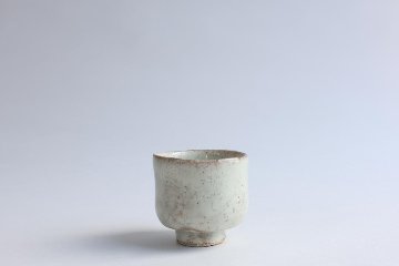 坪井俊憲　粉引ぐい呑の画像