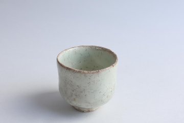 坪井俊憲　粉引ぐい呑の画像