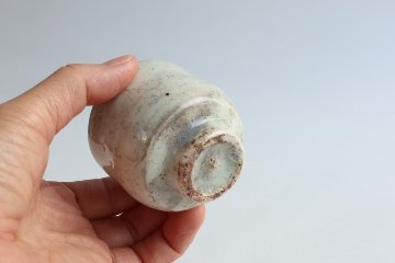 坪井俊憲　粉引ぐい呑の画像