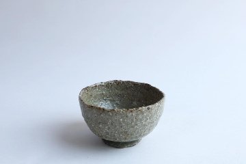 坪井俊憲　灰釉ぐい呑の画像