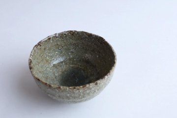 坪井俊憲　灰釉ぐい呑の画像