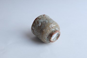 坪井俊憲　灰釉ぐい呑の画像