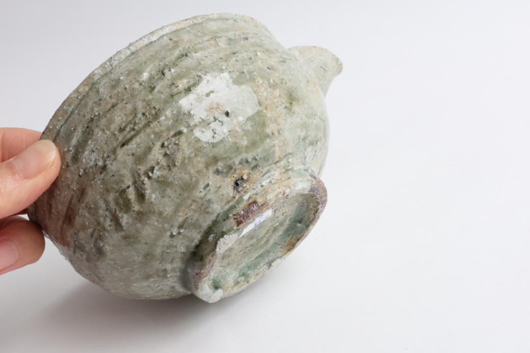 坪井俊憲　灰釉片口の画像