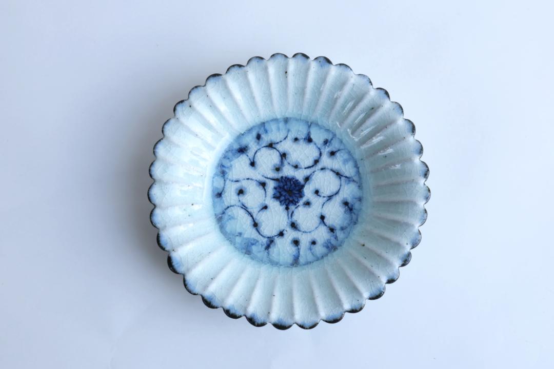 小峠貴美子　輪花皿　小の画像