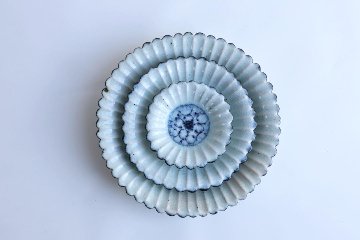 小峠貴美子　輪花皿　小の画像