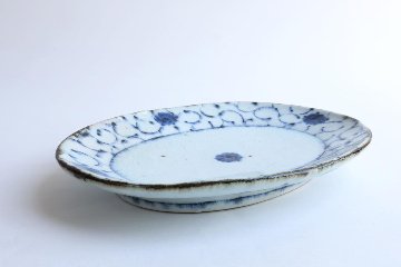 小峠貴美子　楕円皿の画像