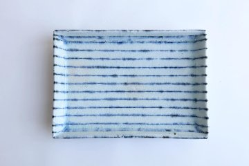 小峠貴美子　７寸角皿の画像