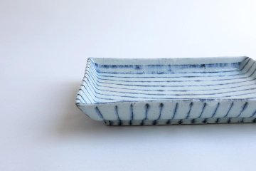 小峠貴美子　７寸角皿の画像