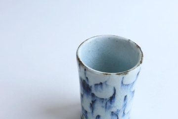 小峠貴美子　筒湯呑み　唐草の画像