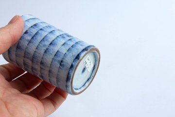 小峠貴美子　筒湯呑み　縞の画像