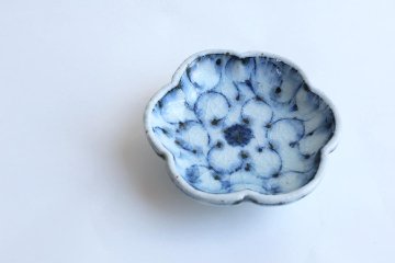 小峠貴美子　六弁輪花豆皿の画像