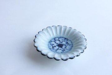 小峠貴美子　輪花豆皿の画像