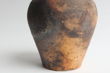 小峠貴美子　焼き締め花入れの画像